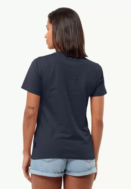 Entdecken Sie das Damen-T-Shirt aus Bio-Baumwolle von Heart T night blue