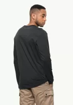 Essential Longsleeve Herren-Langarmshirt black