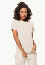 Essential T Damen-T-Shirt aus Bio-Baumwolle panna cotta