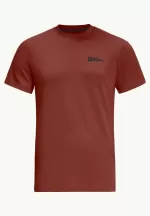 Essential T Herren-T-Shirt aus Bio-Baumwolle intense rust