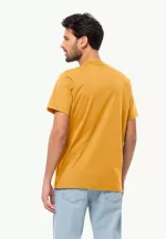 Essential T Herren-T-Shirt aus Bio-Baumwolle mustard