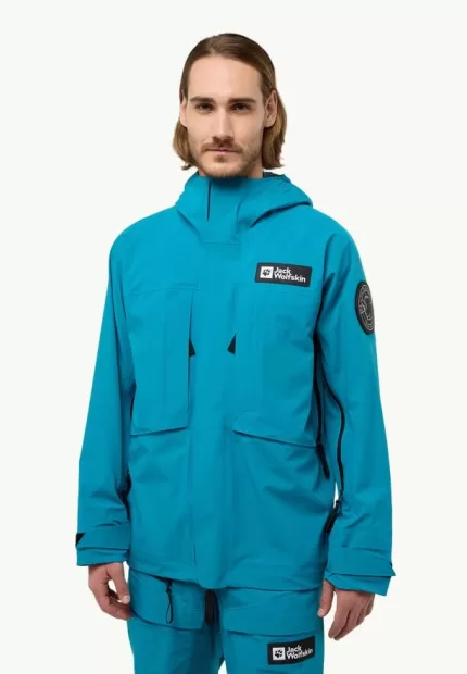 Expdn 3l Jkt Robuste Regenjacke everest blue