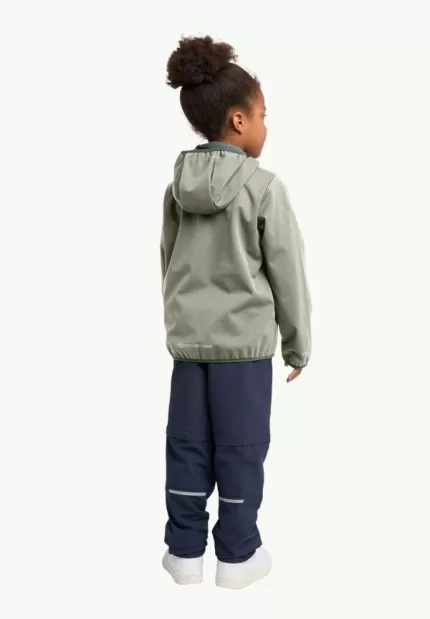 Feldberg Hooded Jkt Softshelljacke für Kinder mint leaf