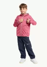 Feldberg Hooded Jkt Softshelljacke für Kinder soft pink