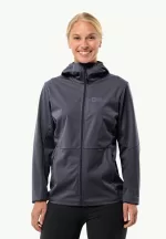 Feldberg Hoody Damen-Softshelljacke Graphite