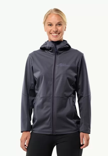 Feldberg Hoody Damen-Softshelljacke Graphite