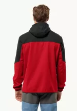 Feldberg Hoody Herren-Softshelljacke Red Glow