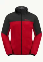 Feldberg Hoody Herren-Softshelljacke Red Glow