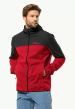 Feldberg Hoody Herren-Softshelljacke Red Glow