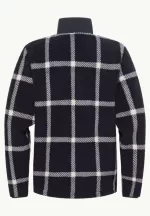 Felslicht Check Jkt Herren-Fleecejacke dark navy