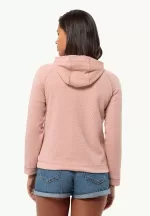 Fernweh Hooded Jkt Damen Fleecejacke Rose Dawn