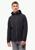 Fernweh Hooded Jkt Herren-Fleecejacke black