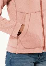 Fernweh Jkt Damen Fleecejacke Rose Dawn