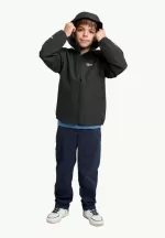 Flaze Jacket Regenjacke für Kinder granite black