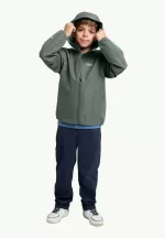 Flaze Jacket Regenjacke für Kinder slate green