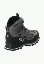 Force Crest Texapore Mid Wasserdichte Damen-Trekkingschuhe Tarmac Grey/Pink