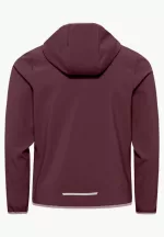 Fourwinds Jacket Kids Kinder-Softshelljacke boysenberry