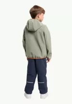 Fourwinds Jacket Kids Kinder-Softshelljacke mint leaf