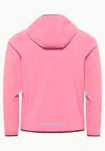 Fourwinds Jacket Kids Kinder-Softshelljacke pink lemonade