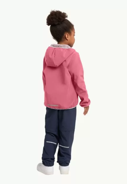 Fourwinds Jacket Kids Kinder-Softshelljacke soft pink