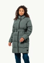 Frozen Lake Coat W Rds Damen-Daunenmantel slate green