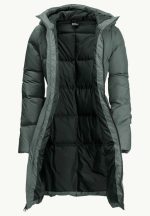 Frozen Lake Coat W Rds Damen-Daunenmantel slate green