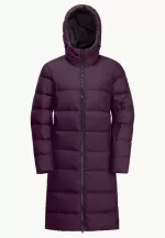 Frozen Palace Coat W Rds Damen-Daunenmantel berry jam