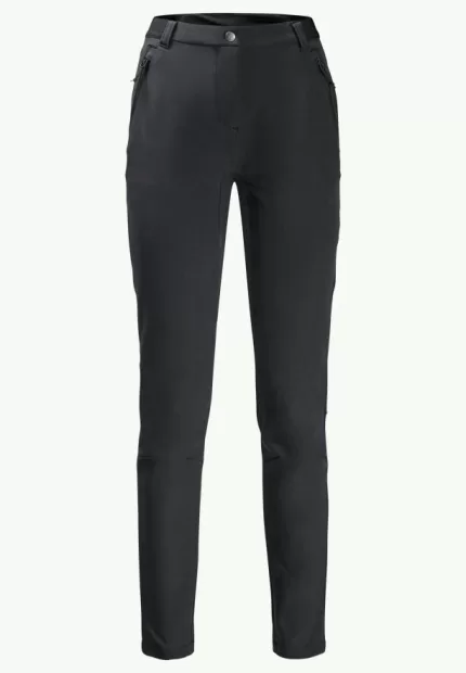 Geigelstein Slim Pants Softshell-Wanderhose für Damen black