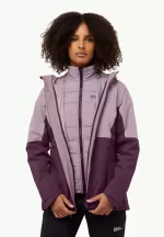 Glaabach 3in1 Jkt 3 in 1 Jacke Damen midnight plum