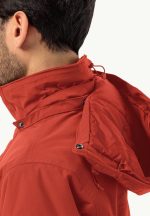 Glacier Canyon Parka Wasserdichter Wintermantel für Herren intense rust