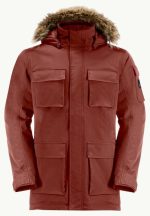 Glacier Canyon Parka Wasserdichter Wintermantel für Herren intense rust