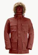 Glacier Canyon Parka Wasserdichter Wintermantel für Herren intense rust