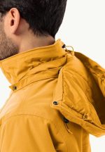 Glacier Canyon Parka Wasserdichter Wintermantel für Herren mustard