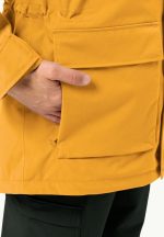 Glacier Canyon Parka Wasserdichter Wintermantel für Herren mustard