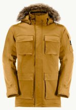 Glacier Canyon Parka Wasserdichter Wintermantel für Herren mustard