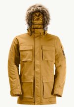 Glacier Canyon Parka Wasserdichter Wintermantel für Herren mustard