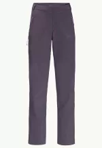 Glastal Pants Softshell-Wanderhose für Damen Dark Grape