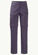 Glastal Zip Away Pants Softshell-Wanderhose für Damen Dark Grape