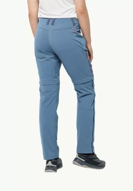 Glastal Zip Away Pants Softshell-Wanderhose für Damen Elemental Blue