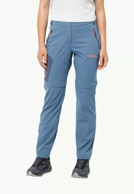 Glastal Zip Away Pants Softshell-Wanderhose für Damen Elemental Blue