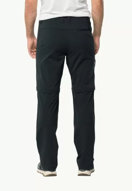 Glastal Zip Away Pants Softshell-Wanderhose für Herren black