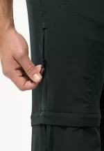 Glastal Zip Away Pants Softshell-Wanderhose für Herren black