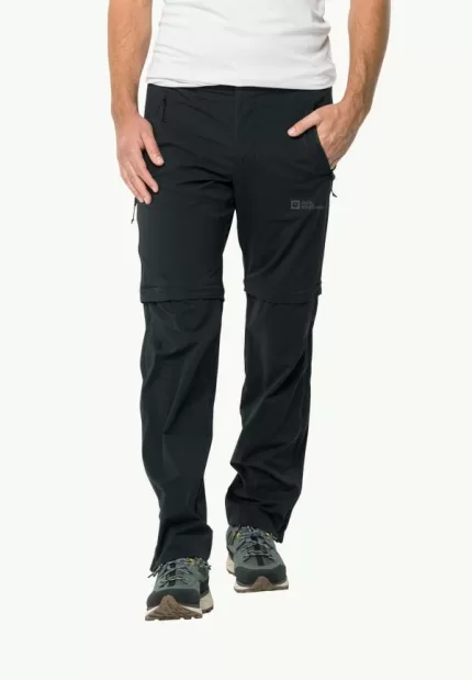 Glastal Zip Away Pants Softshell-Wanderhose für Herren black