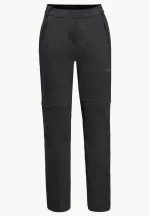 Glastal Zip Off Pants Zip-Off-Wanderhose für Damen black