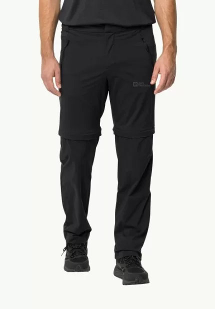 Glastal Zip Off Pants Zip-Off-Wanderhose für Herren black