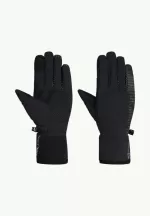 Gleam-Handschuhe. Winddichte Handschuhe black