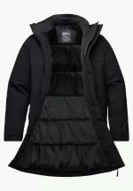 Gletschersee Parka Wasserdichter Herren-Wintermantel black