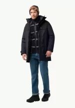 Gletschersee Parka Wasserdichter Herren-Wintermantel dark navy