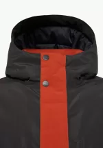 Gletschersee Parka Wasserdichter Herren-Wintermantel intense rust