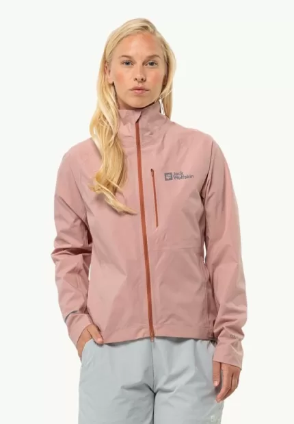 Gravex 2.5l Jkt Radsport-Regenjacke Damen Rose Dawn